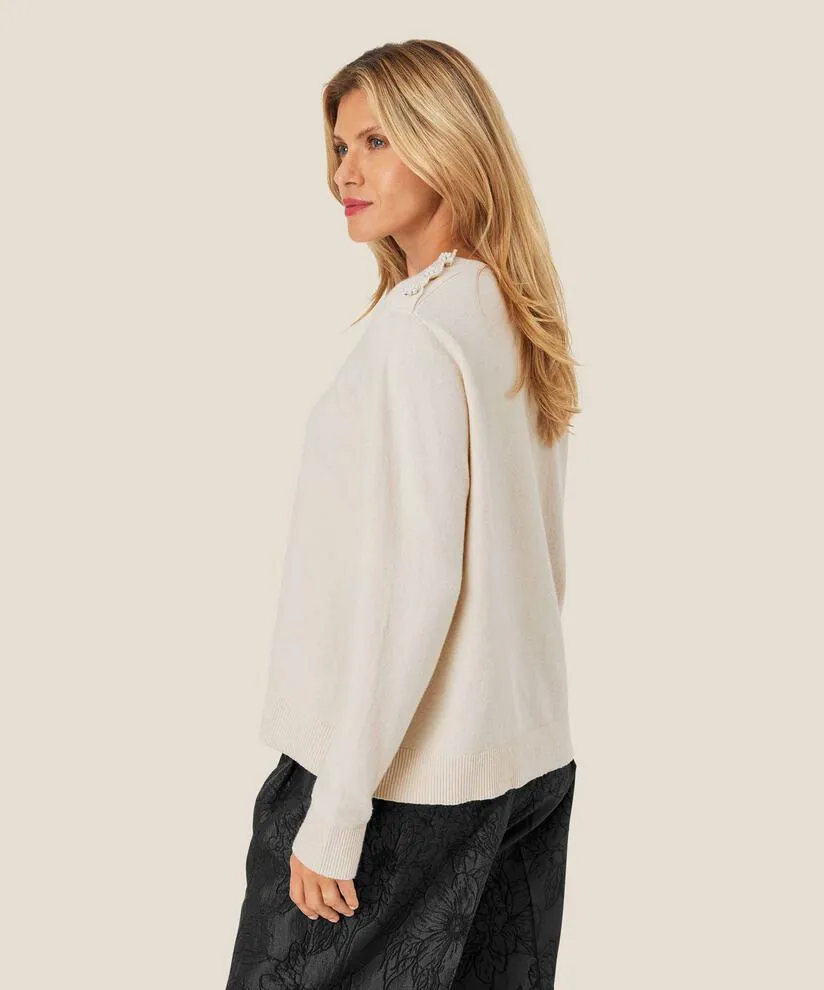 1009918 MaFilziana Sweater - Whitecap