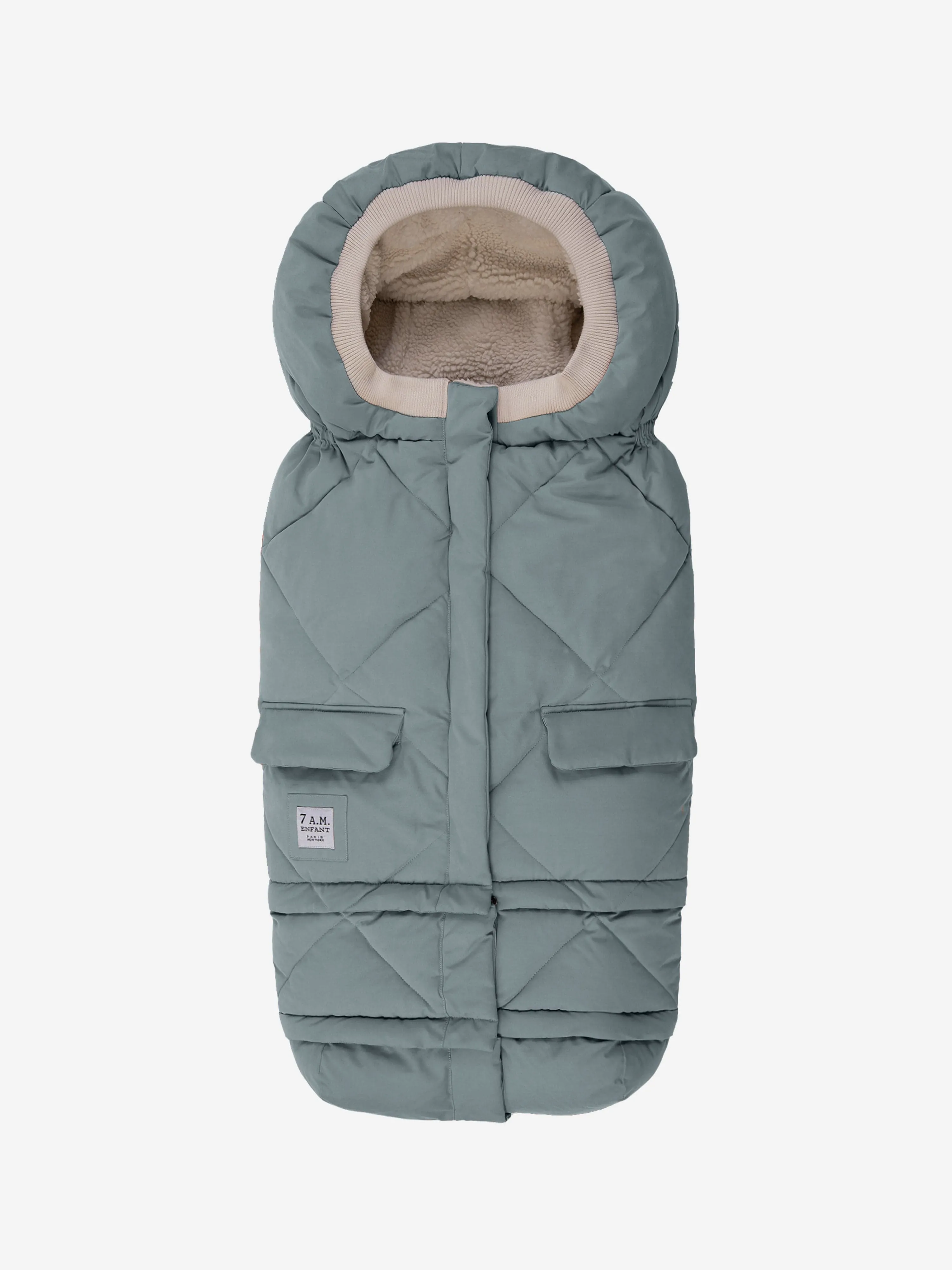 7AM Enfant Baby Blanket 212 Evolution Oslo Nest in Green