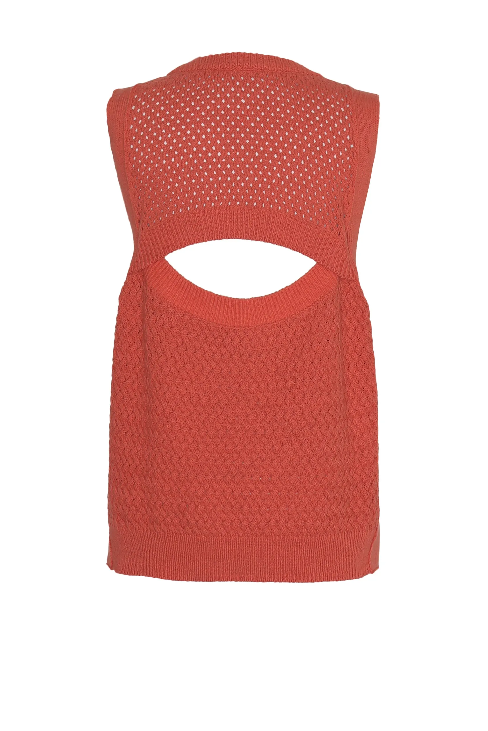 ALGARVE OPEN BACK COTTON SWEATER