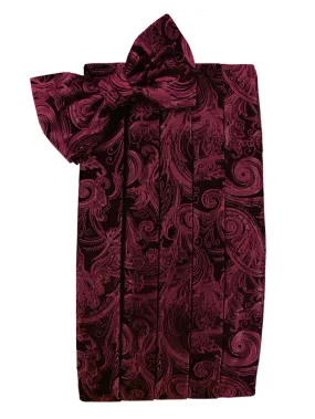 Apple Tapestry Style Cummerbund Set