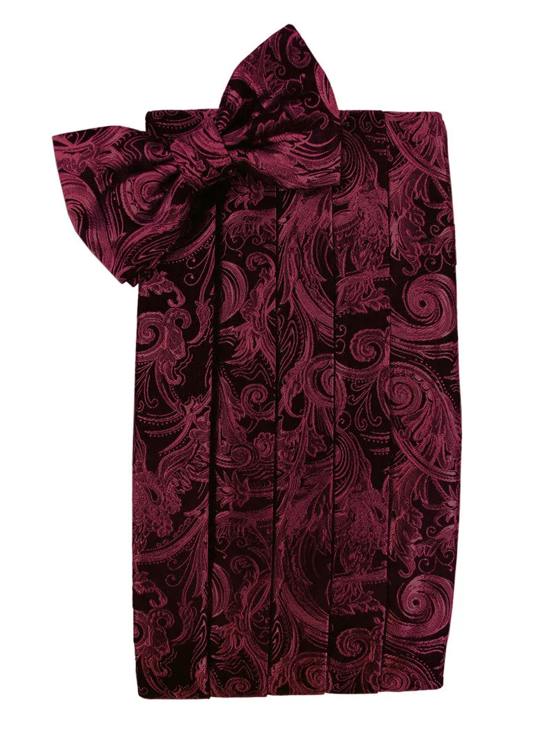 Apple Tapestry Style Cummerbund Set