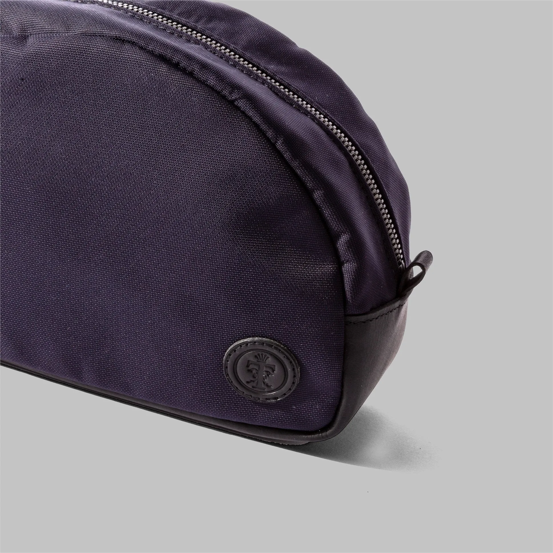 Asterley Navy Nylon Wash Bag
