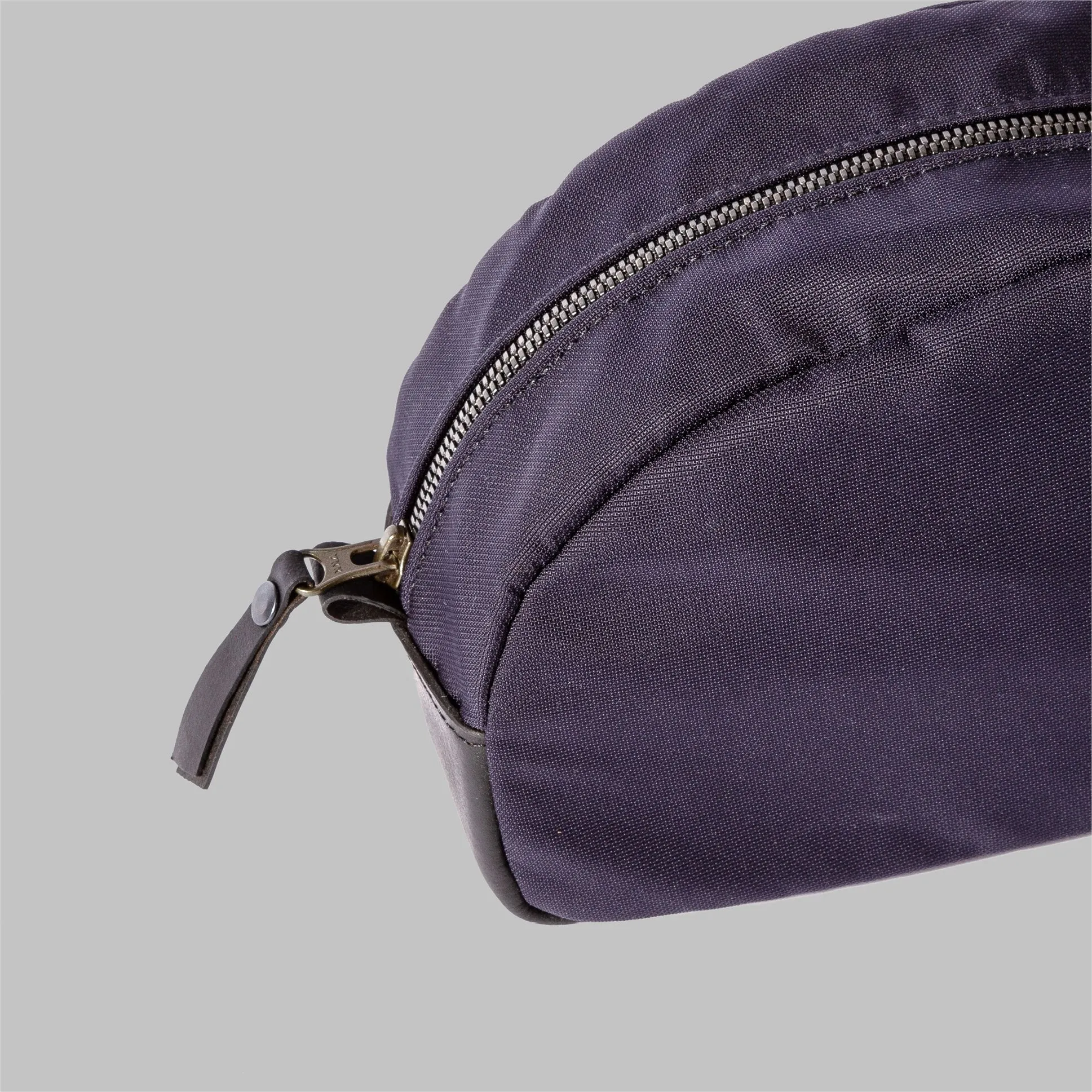 Asterley Navy Nylon Wash Bag