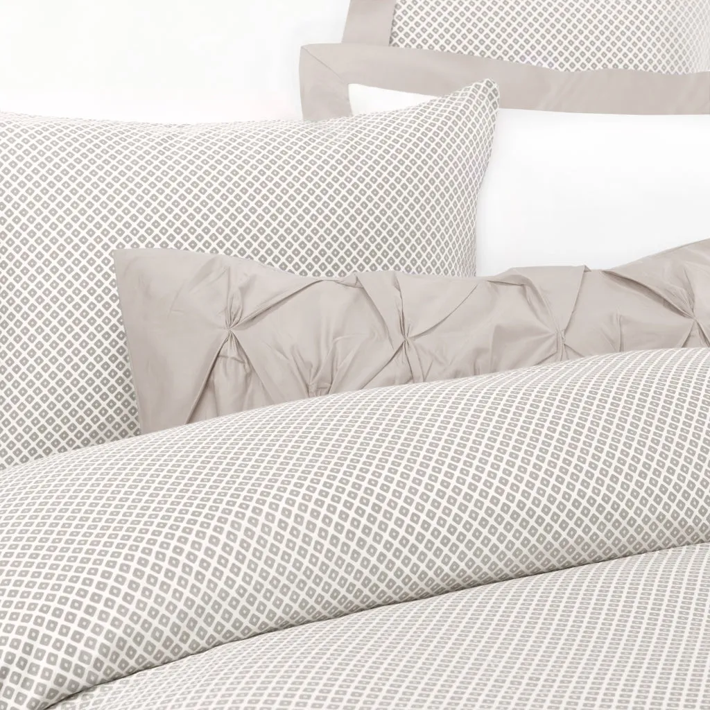 Edie Taupe Euro Sham