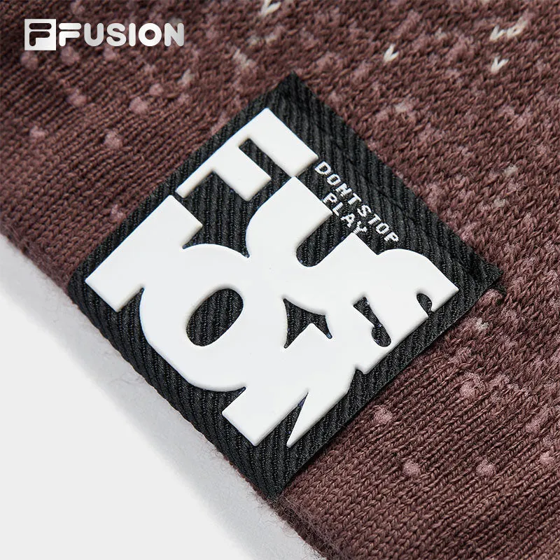 FILA FUSION INLINE FUSION X WORKWEAR NIGHT BOARDER Women Knit Sweater (Purple)