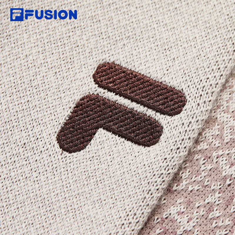 FILA FUSION INLINE FUSION X WORKWEAR NIGHT BOARDER Women Knit Sweater (Purple)