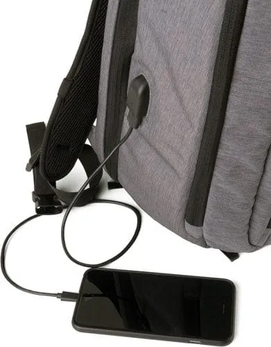 Guard Dog ProShield Smart Bulletproof Backpack - Level IIIA Bulletproof, Built-in Charging Bank - TSA Approved