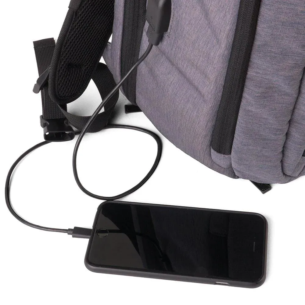 Guard Dog ProShield Smart Bulletproof Backpack - Level IIIA Bulletproof, Built-in Charging Bank - TSA Approved