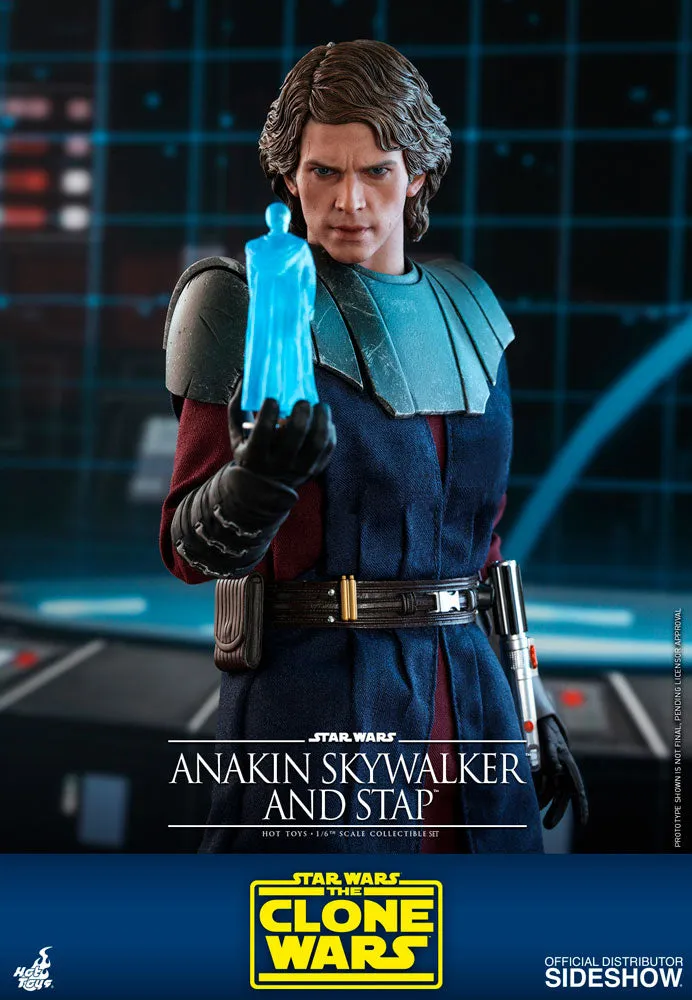Hot Toys - Star Wars The Clone Wars - Anakin Skywalker and STAP Set