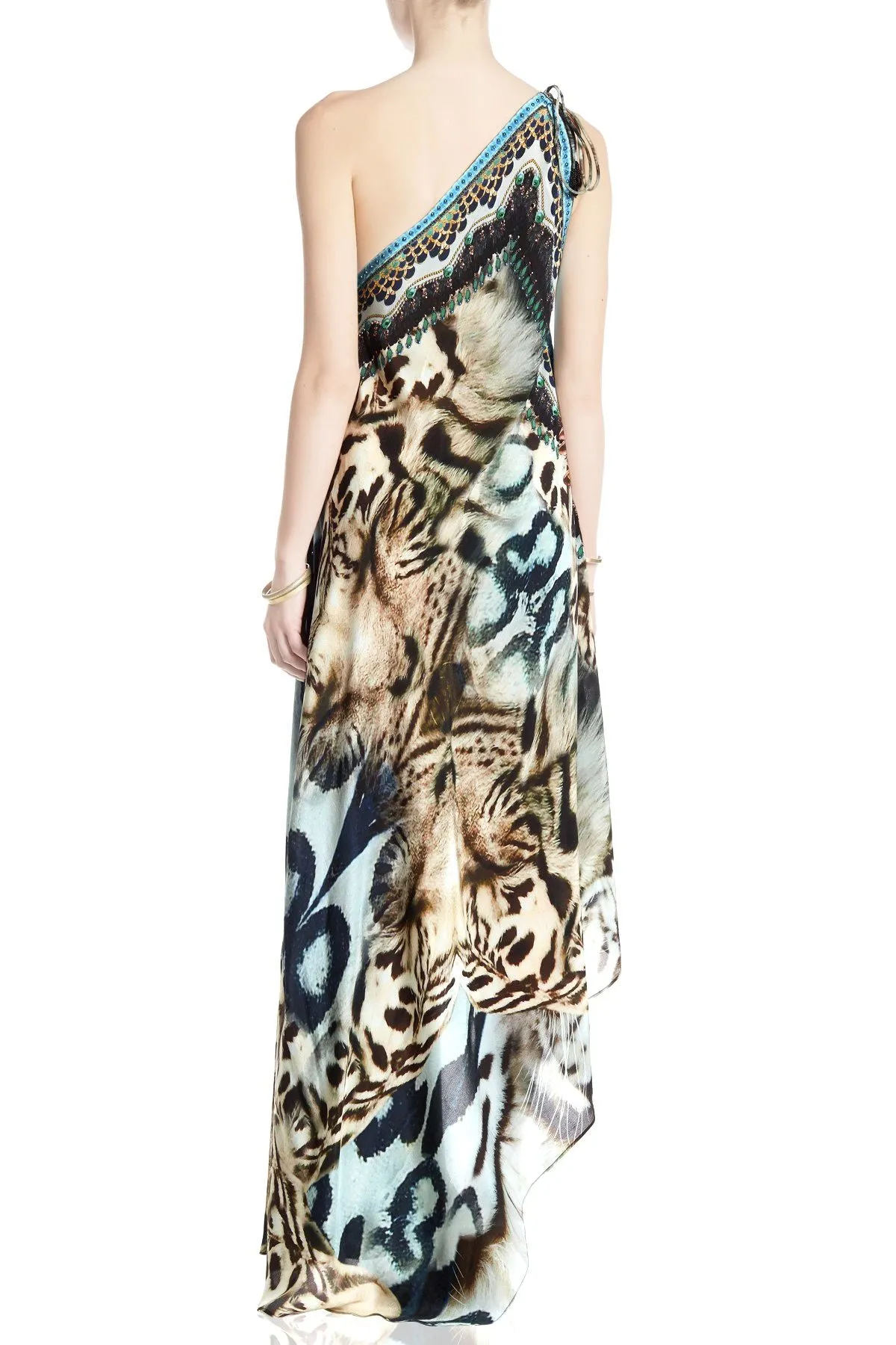 Multi Way to Wear Dress in Animal Print