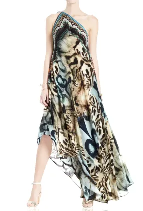 Multi Way to Wear Dress in Animal Print