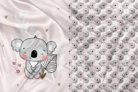 Panneau pour Vêtement et Couverture Amour de koala