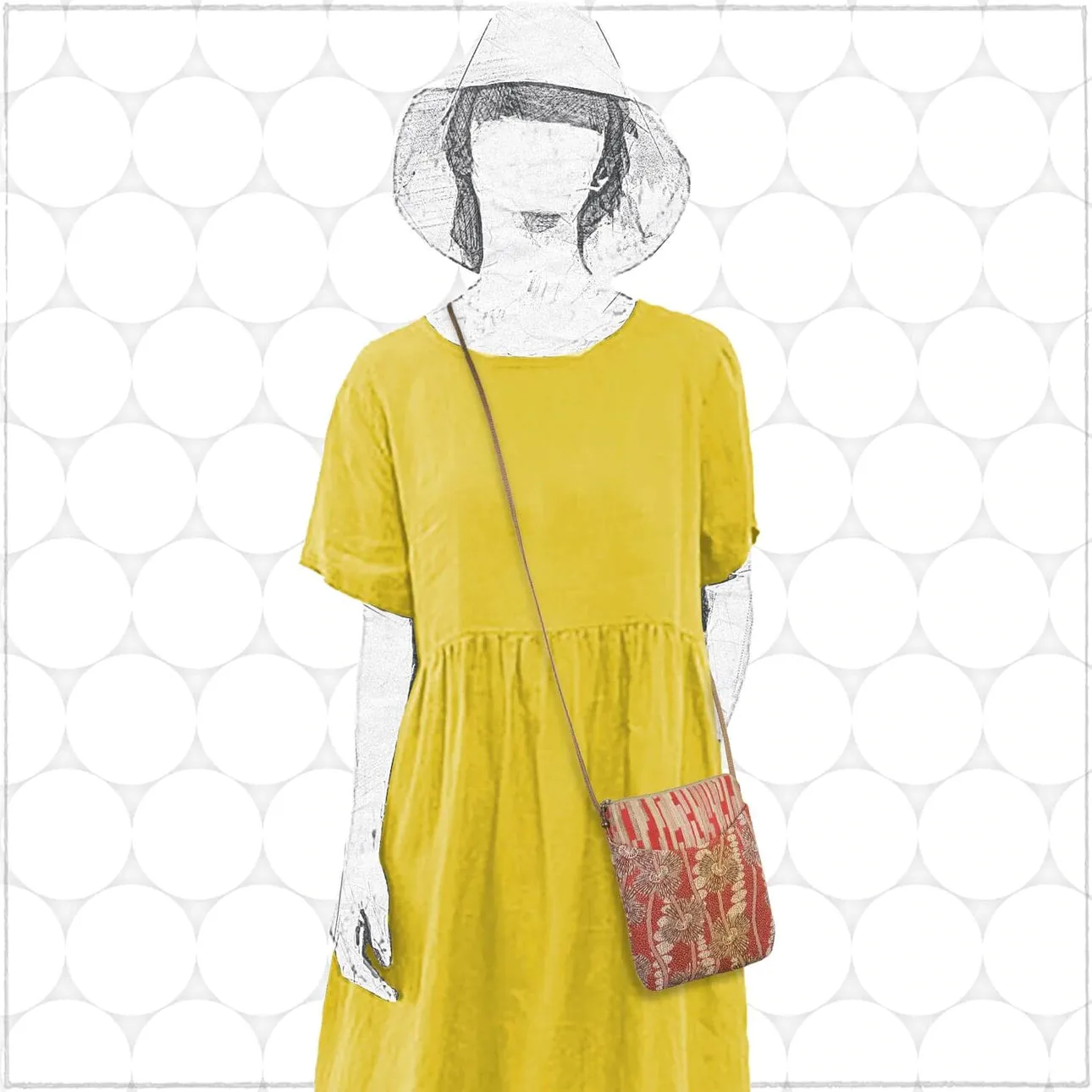 "Cupcake" Crossbody Bag by Maruca Design