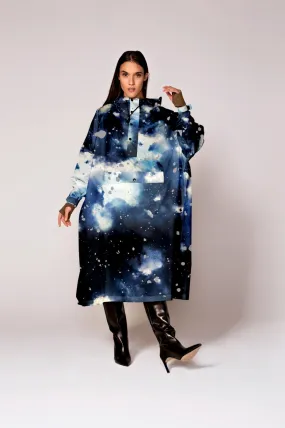 Rainkiss Rain Poncho - Starry Night