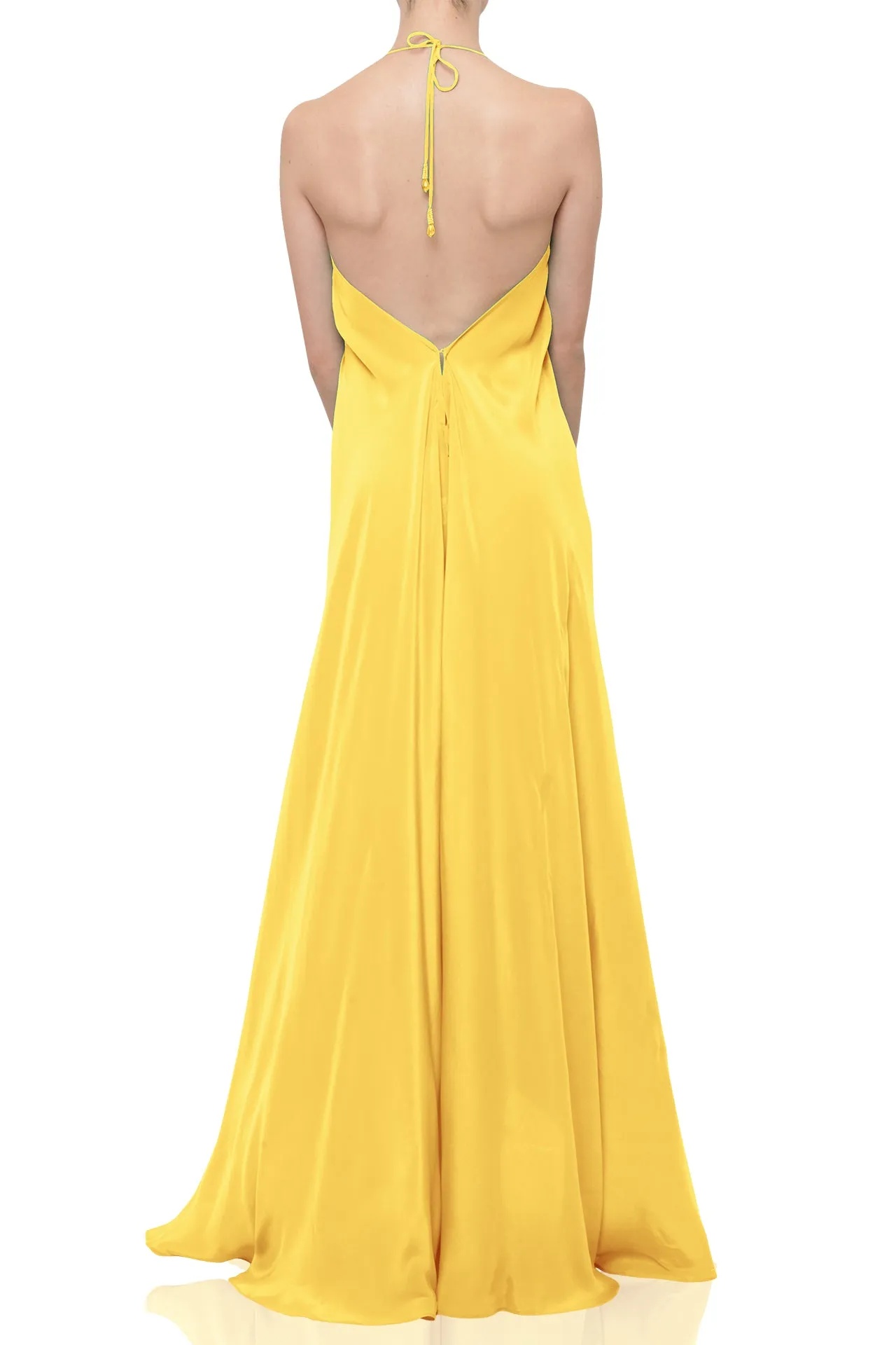 Tangerine Long Maxi Dress