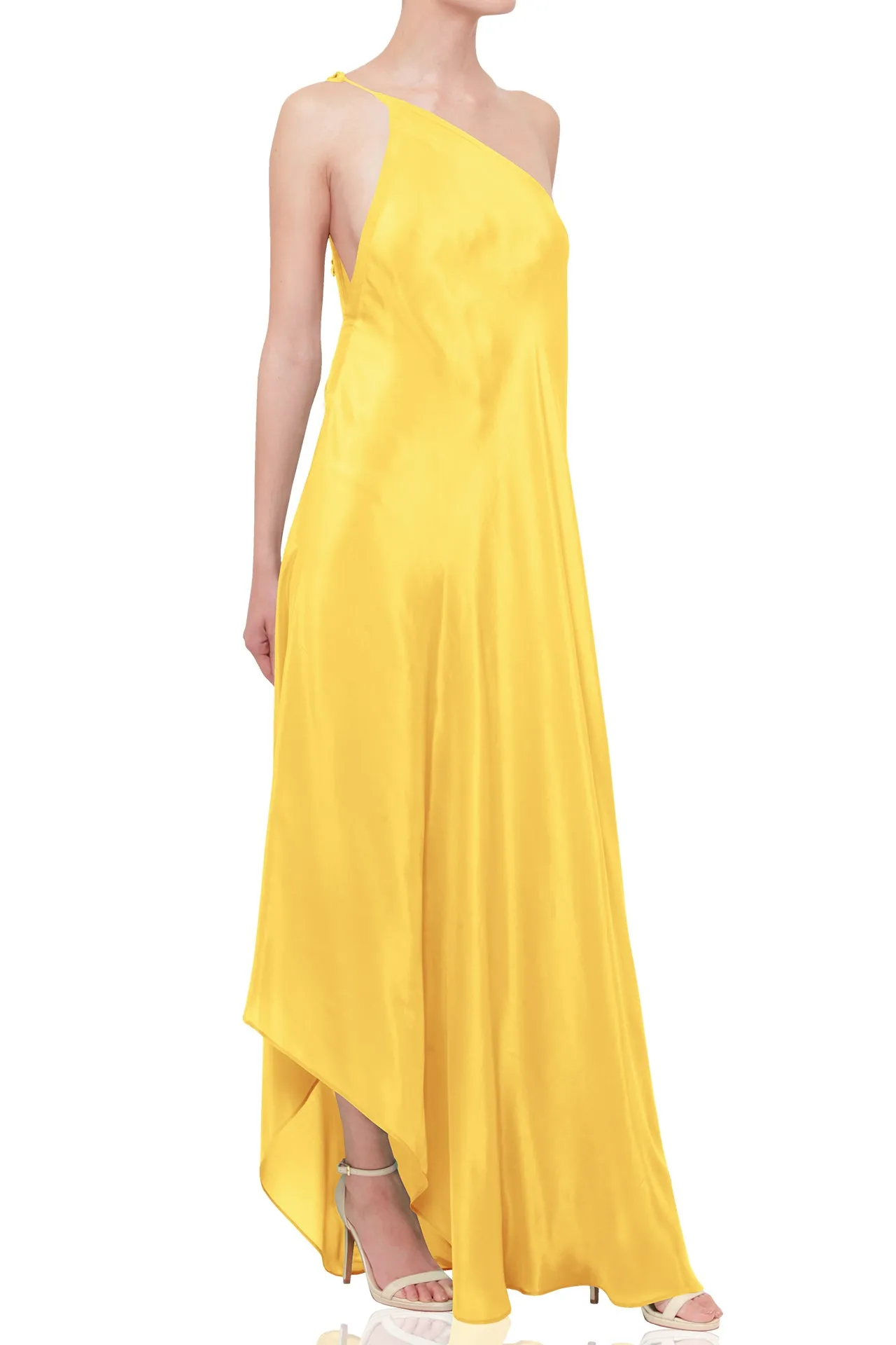 Tangerine Long Maxi Dress