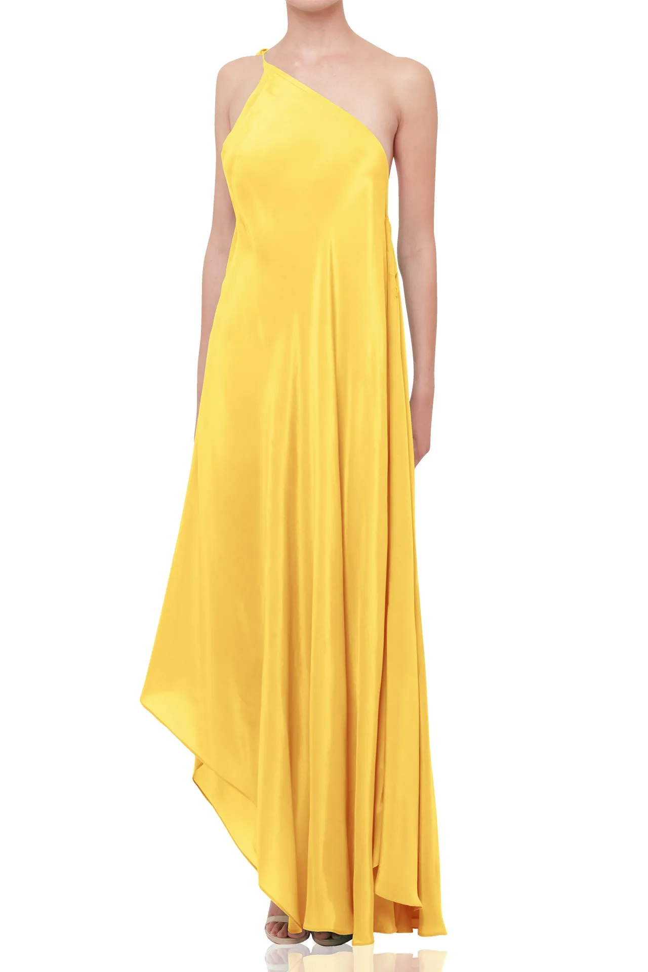 Tangerine Long Maxi Dress