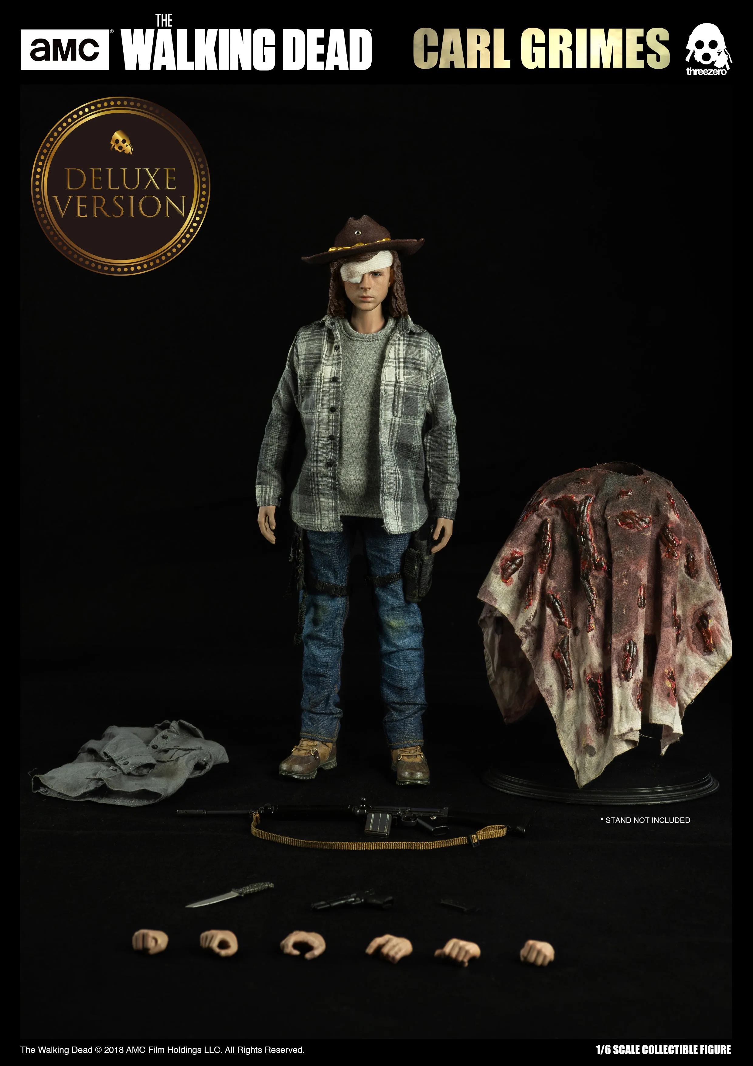 Threezero Walking Dead Carl Grimes (Deluxe version)