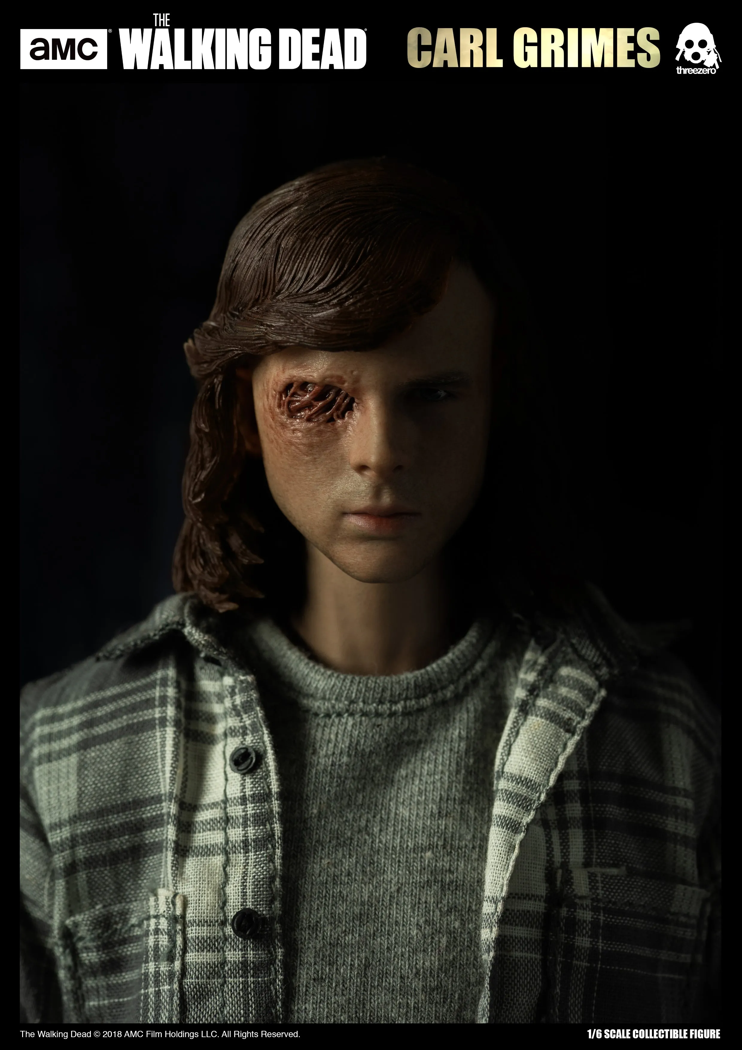 Threezero Walking Dead Carl Grimes (Deluxe version)