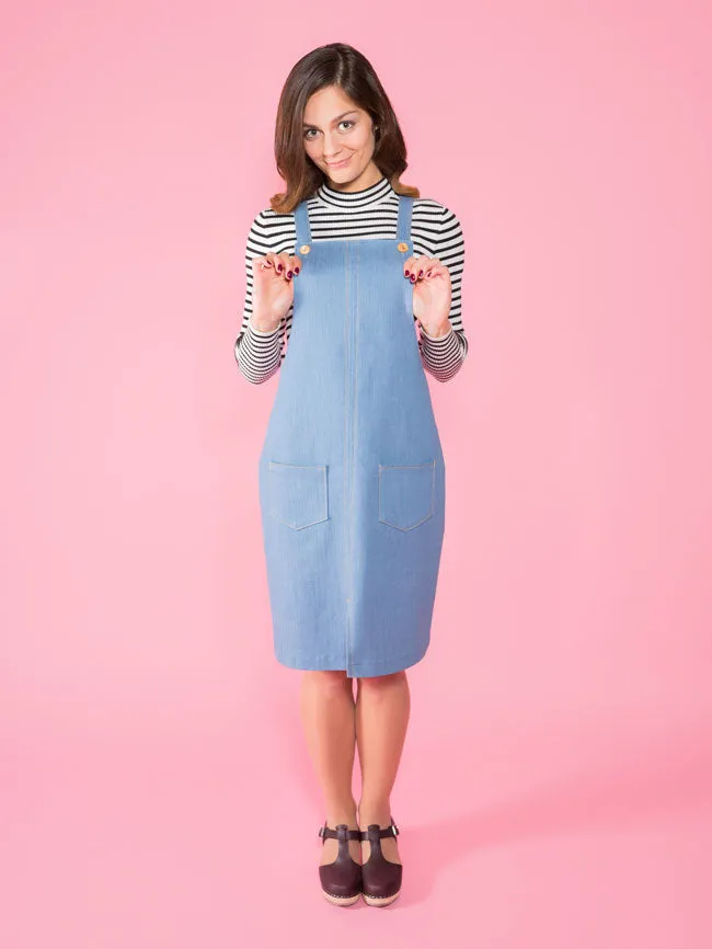 Tilly and the Buttons - Cleo Dungaree Dress Sewing Pattern