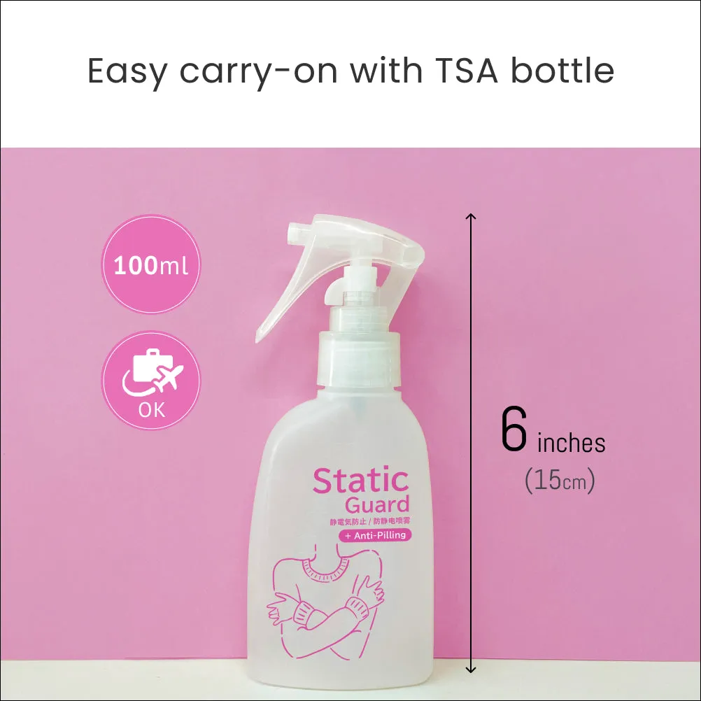 *Travel Size Static Guard & Anti-Pilling