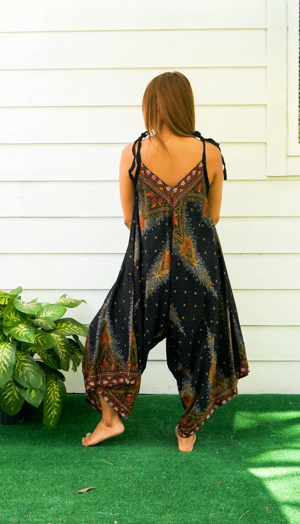 Twilight Peacock Boho Jumpsuit